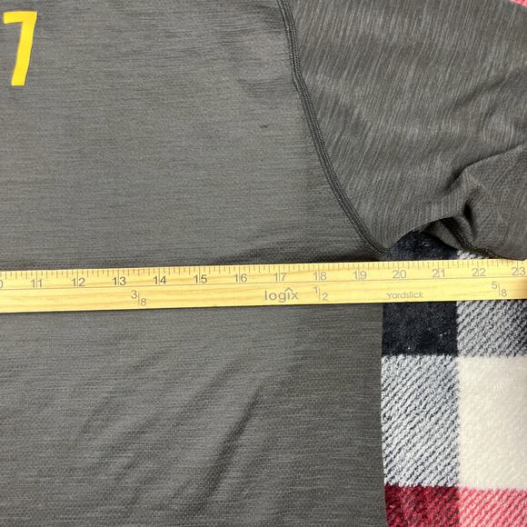 Lululemon USC Trojans Hockey Vent T Shirt Mens M Black Short Sleeve Crew Gym - Picture 5 of 7